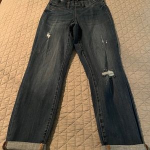 Judy Blue ankle distressed jesns